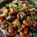 Japanese Miso Mushrooms First Image