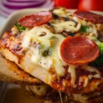 Low Carb Pizza Chicken {Keto Recipe} First Image