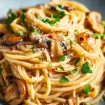 Creamy Garlic Miso Pasta with Mushrooms – A Dreamy Delight First Image