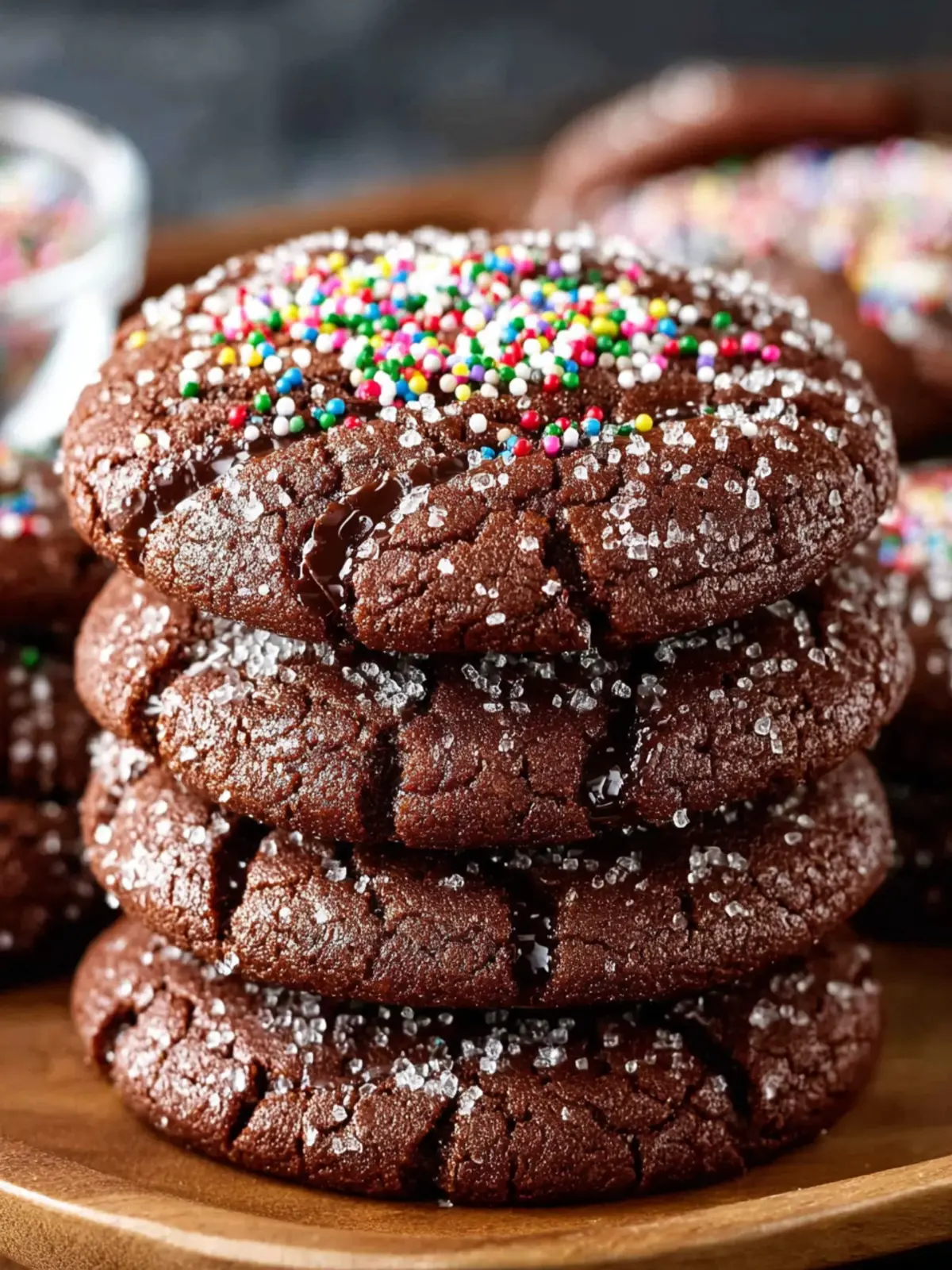 Chocolate Butter Cookies First Image