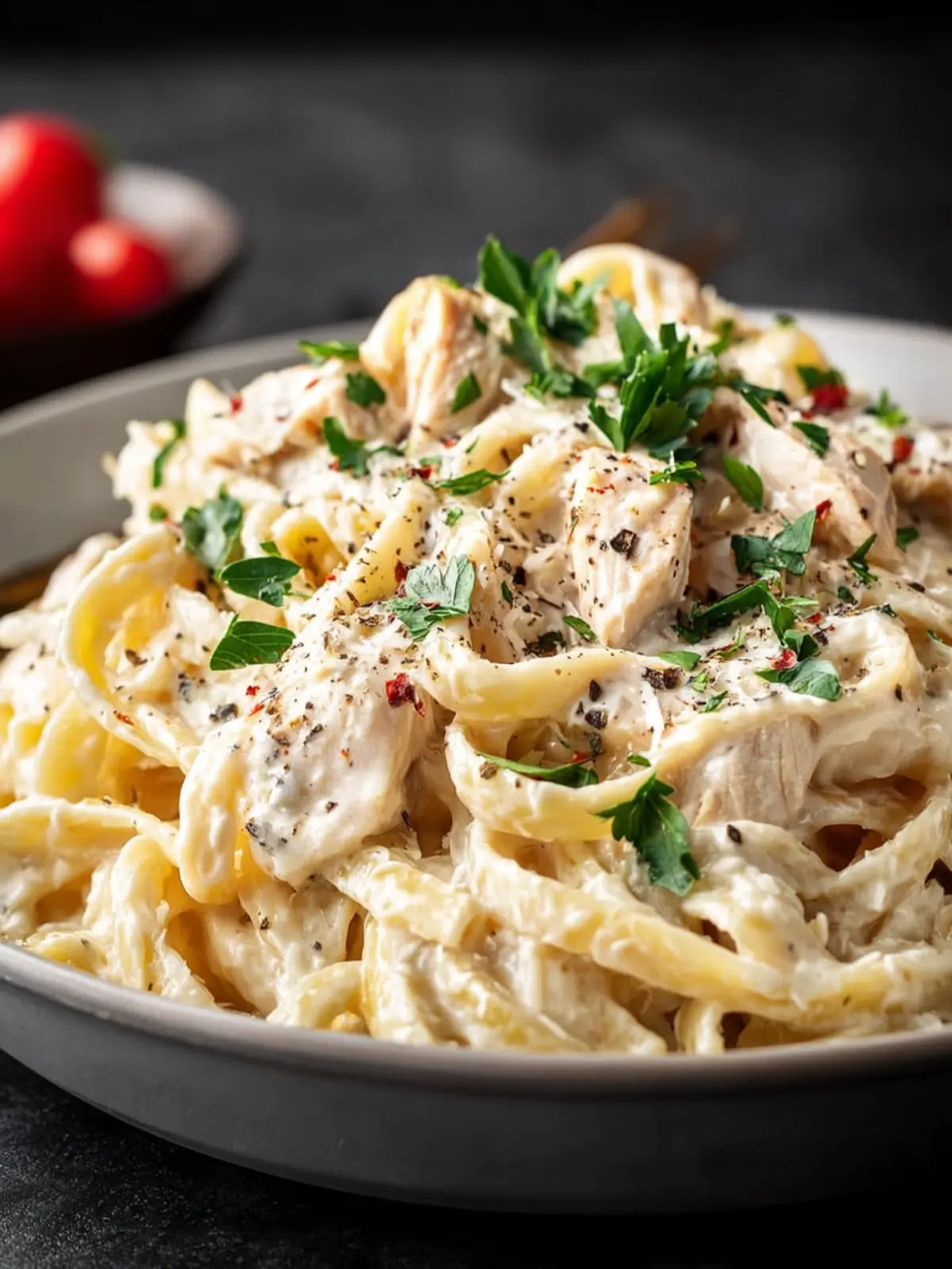 Creamy Crock Pot Chicken Alfredo – The Ultimate Slow Cooker Comfort Pasta for Busy Nights First Image