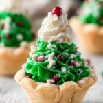 Christmas Tree Cookie Cups First Image
