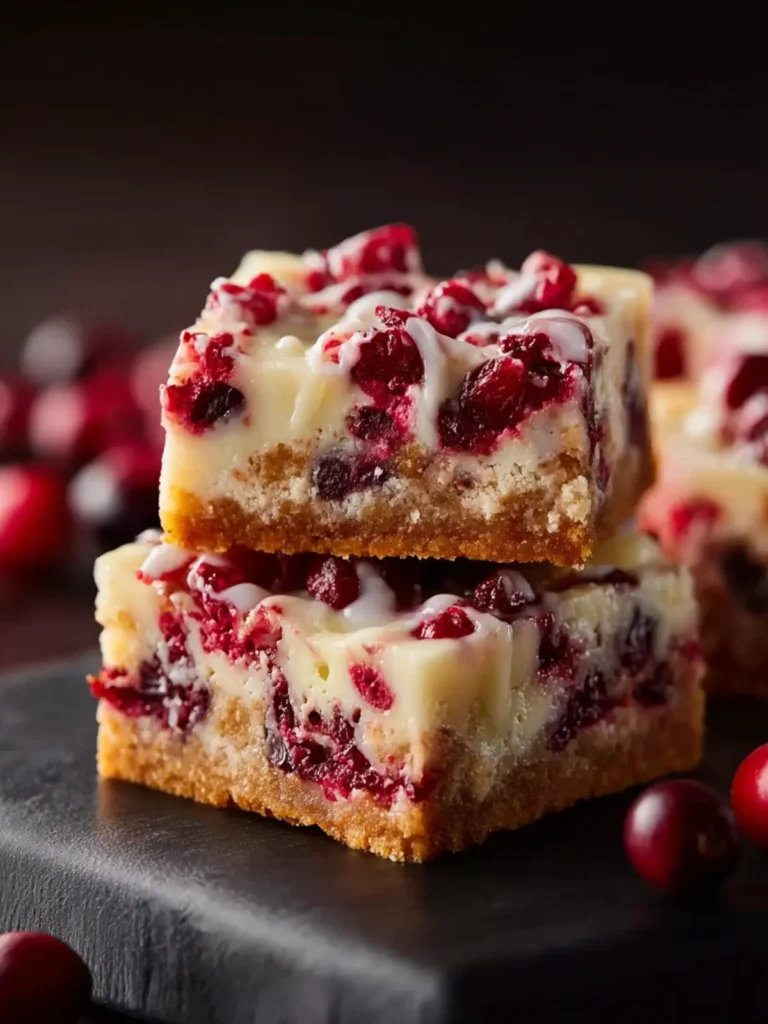 Cranberry Bliss Bars (Starbucks Copycat) First Image