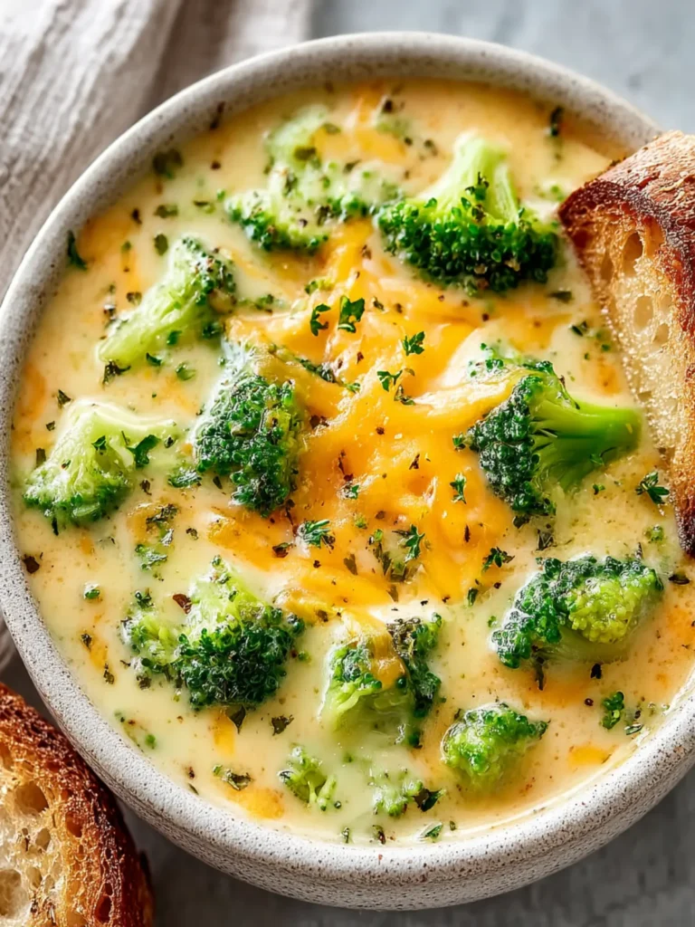 Broccoli Cheese Soup First Image