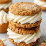 Irresistible Incredible Gingerbread Oatmeal Cream Pies First Image