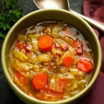 Slow Cooker Cabbage Soup with Ham First Image