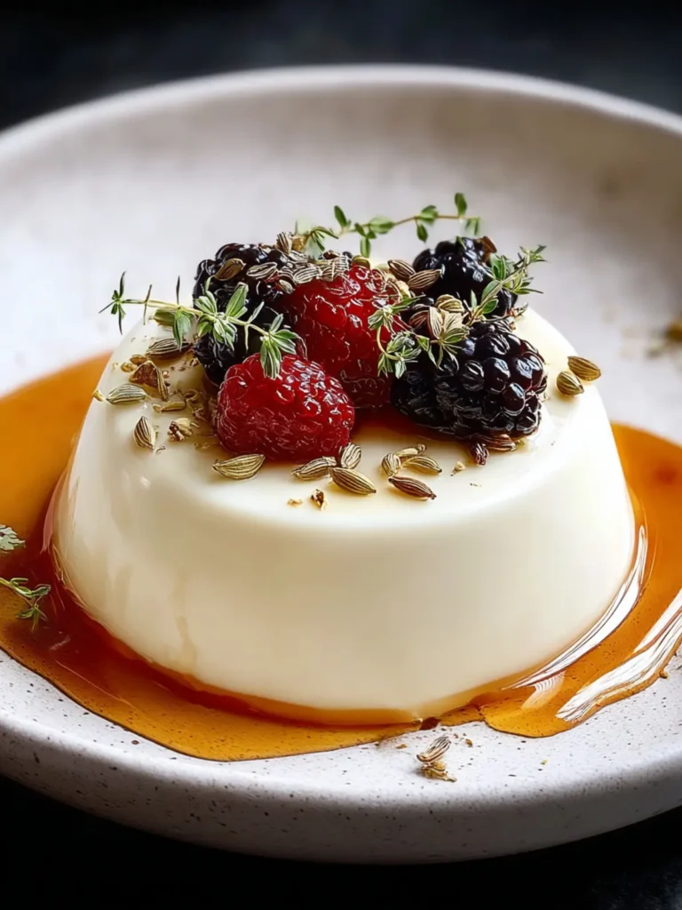 Irresistible Honey Cardamom Panna Cotta Recipe Delight First Image