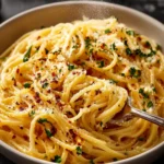 One Pot Garlic Butter Pasta First Image