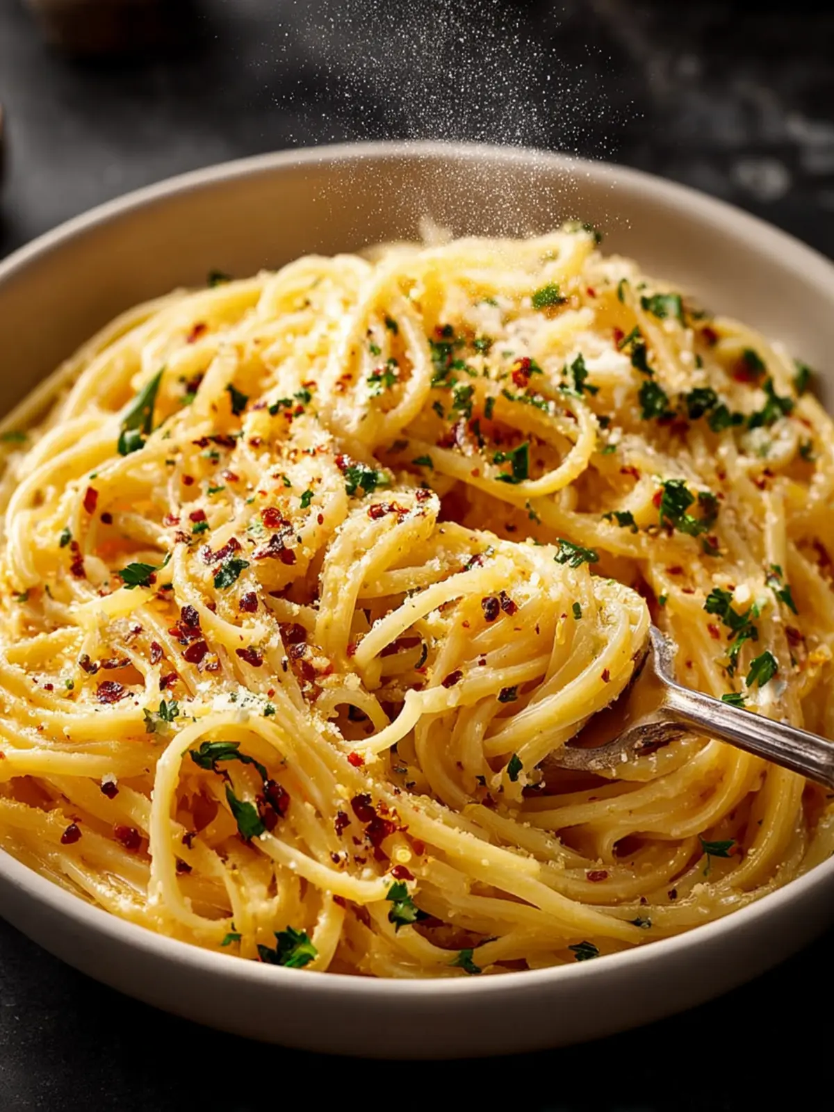 One Pot Garlic Butter Pasta First Image