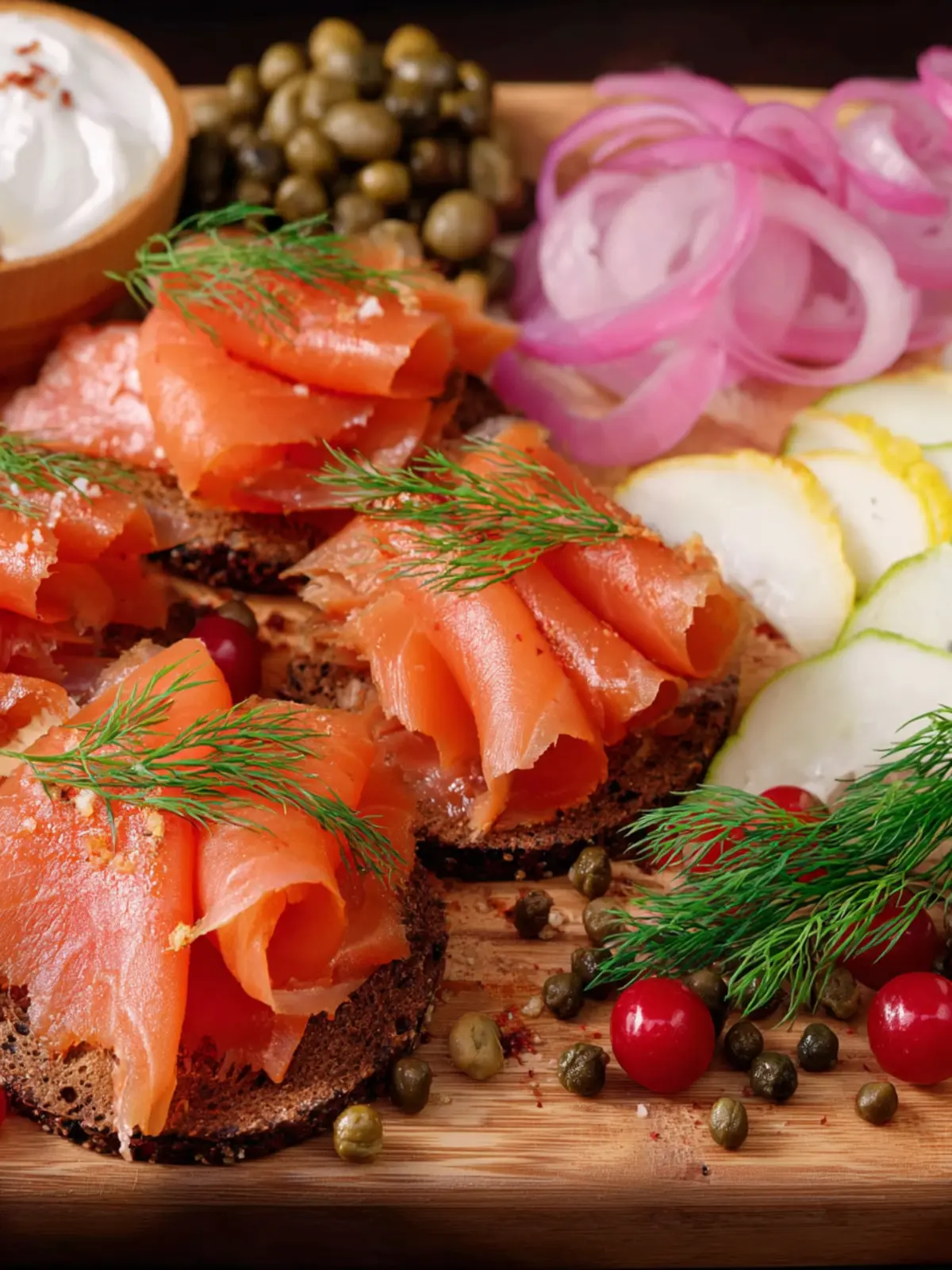 Small Smoked Salmon Platter First Image