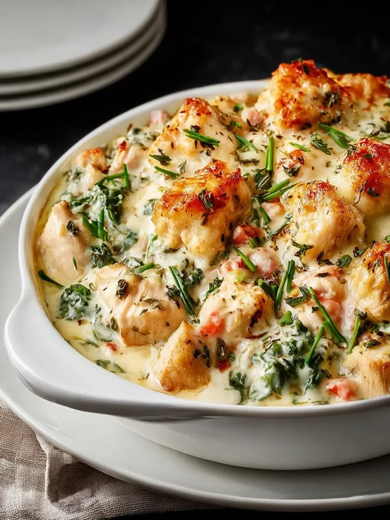 Creamy Chicken Casserole First Image