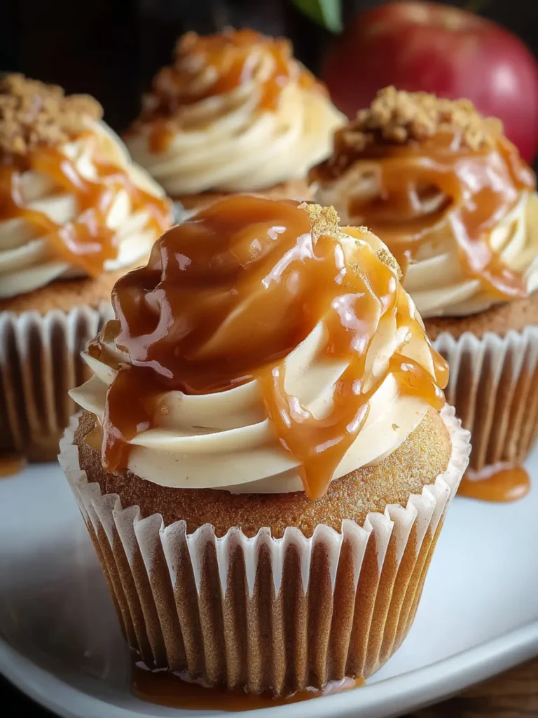 Irresistible Apple Cider Caramel Cupcakes Recipe First Image