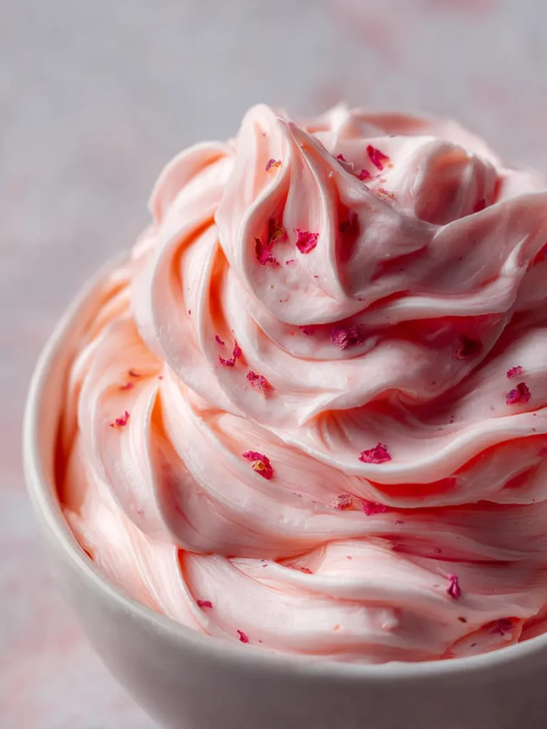 Fluffy DIY Whipped Rose Body Butter Recipe (Ultra-Nourishing, Cloud-Soft Skin Care at Home) First Image