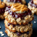 Peanut Banana Oat Cookies First Image