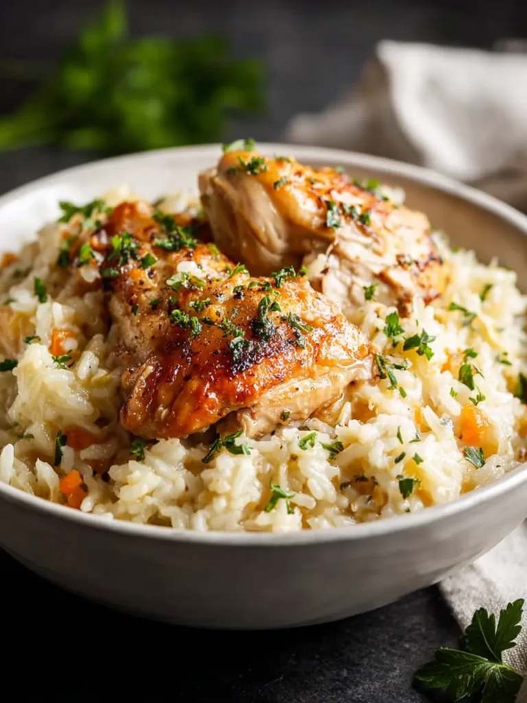 Crock Pot Chicken and Rice Recipe – The Ultimate Comfort Food Made Effortless in Your Slow Cooker First Image