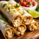 Crock Pot Chicken Taquitos First Image