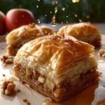 Apple Pie Baklava with Maple Syrup First Image