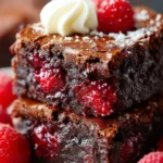 Raspberry Brownies: The Ultimate Fudgy & Fruity Dessert! First Image