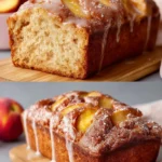Easy Cinnamon Peach Bread Recipe First Image