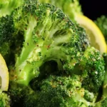 Oven Roasted Broccoli with Garlic and Lemon First Image