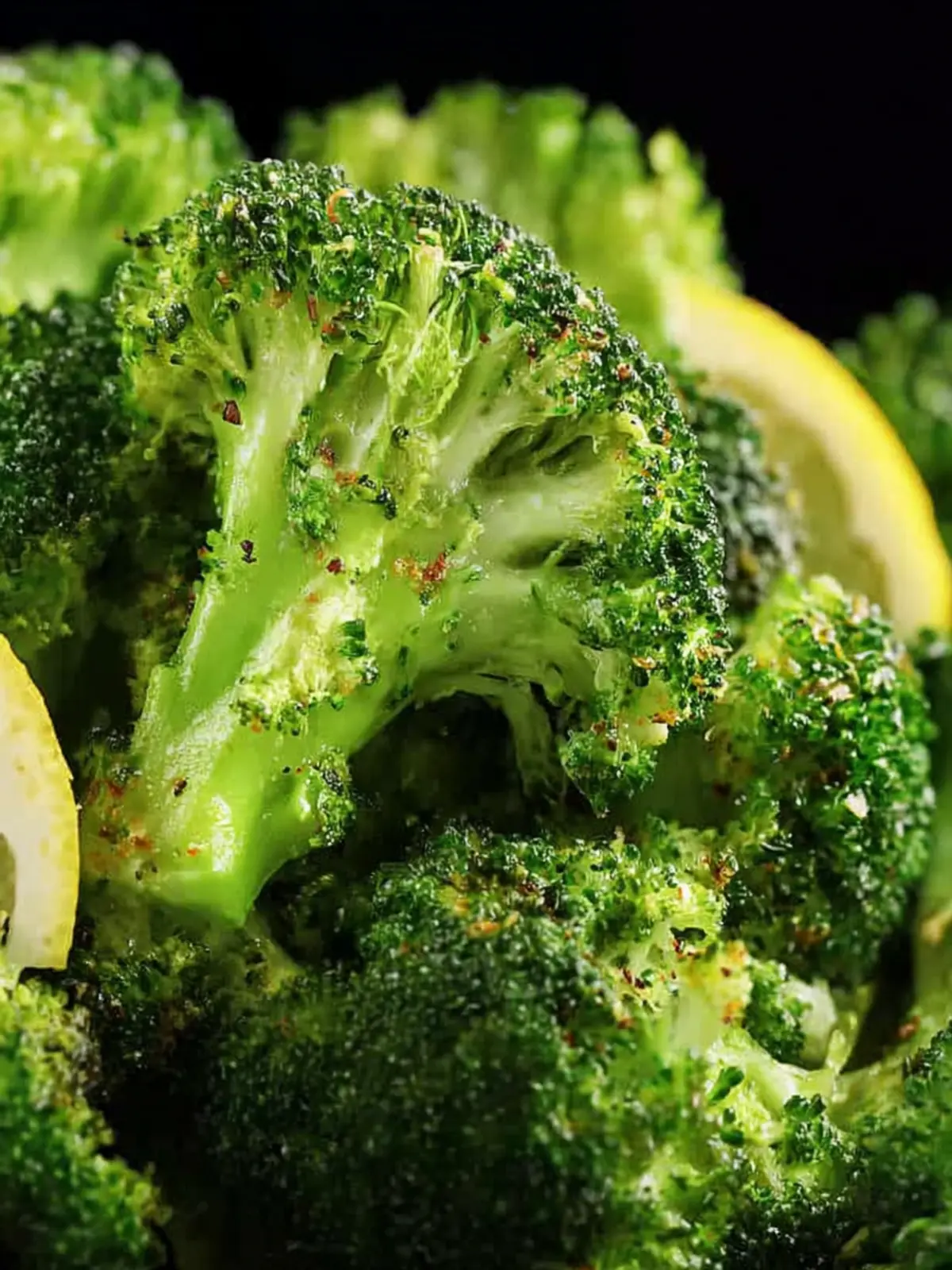 Oven Roasted Broccoli with Garlic and Lemon First Image