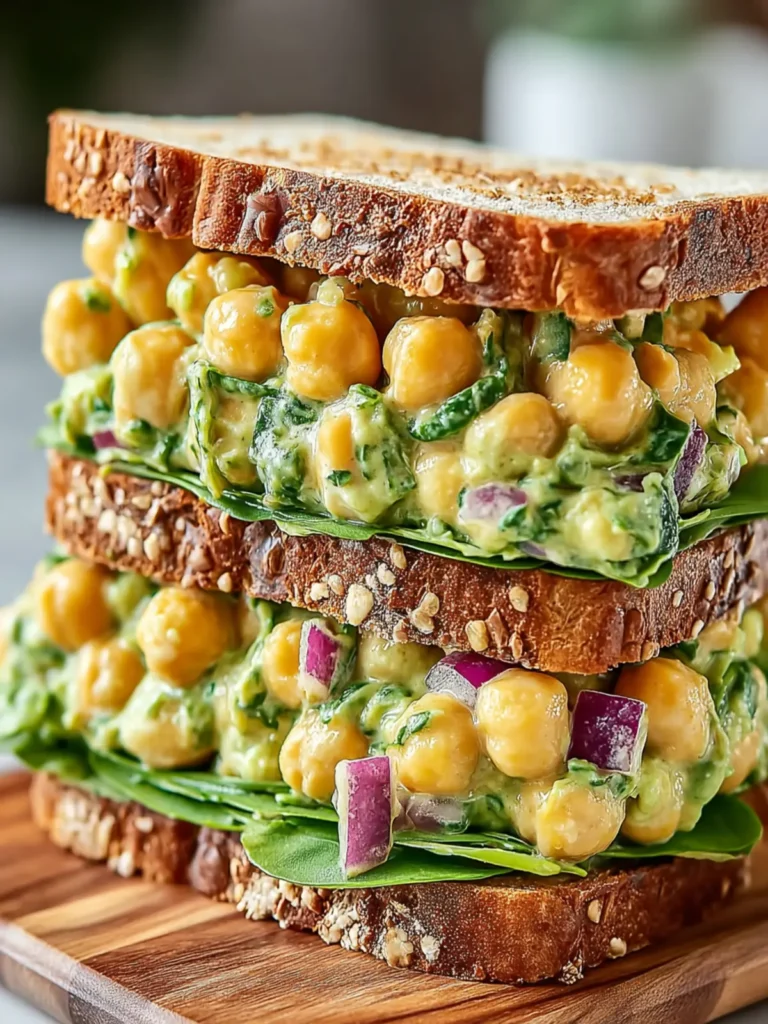 Delightful Chickpea Salad Sandwich Recipe You’ll Love First Image