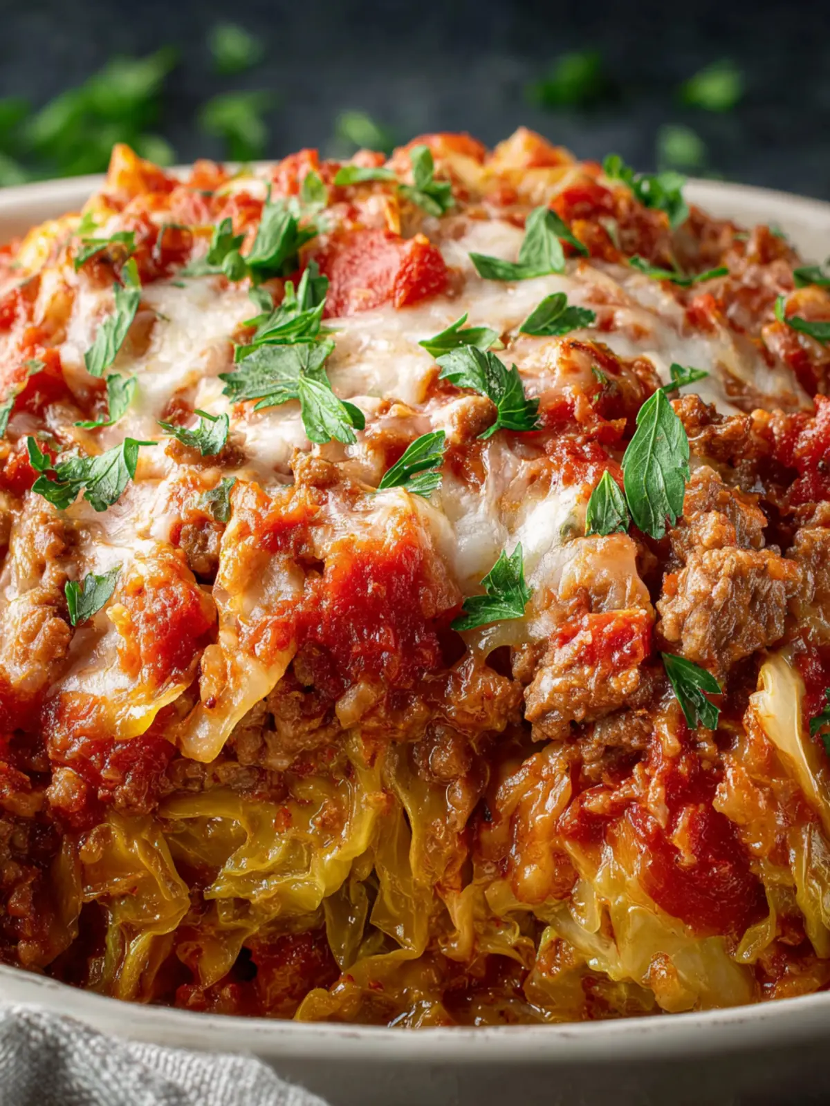 Unstuffed Cabbage Roll Casserole First Image