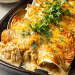 Creamy Chicken Enchiladas First Image