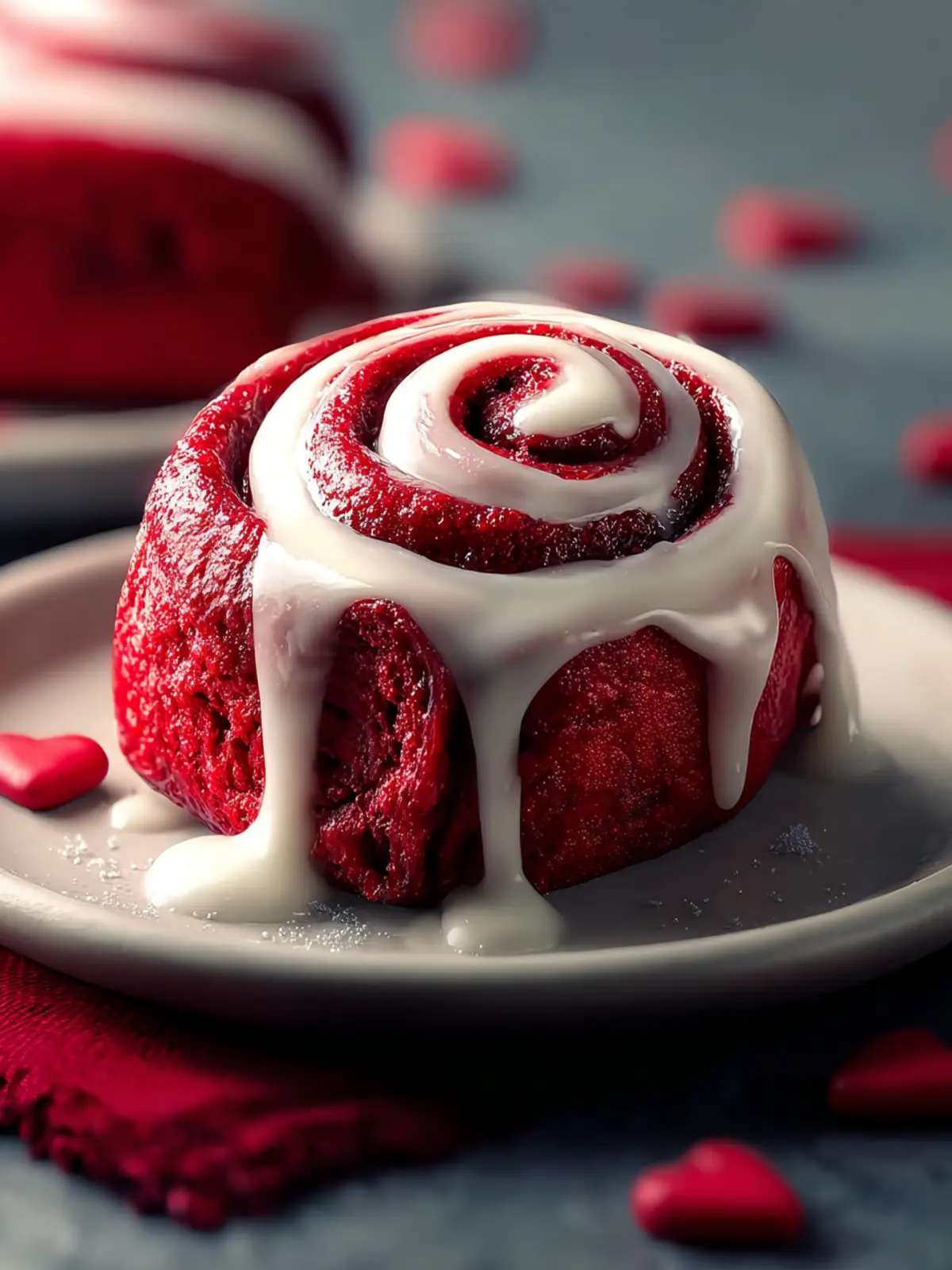 Irresistible Red Velvet Valentine’s Day Cinnamon Rolls Magic First Image