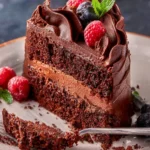 Healthy Chocolate Cake First Image