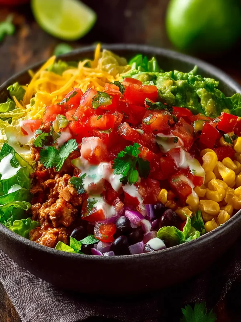 Quick and Easy Taco Bowl First Image