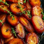 Honey Roasted Carrots with Thyme First Image