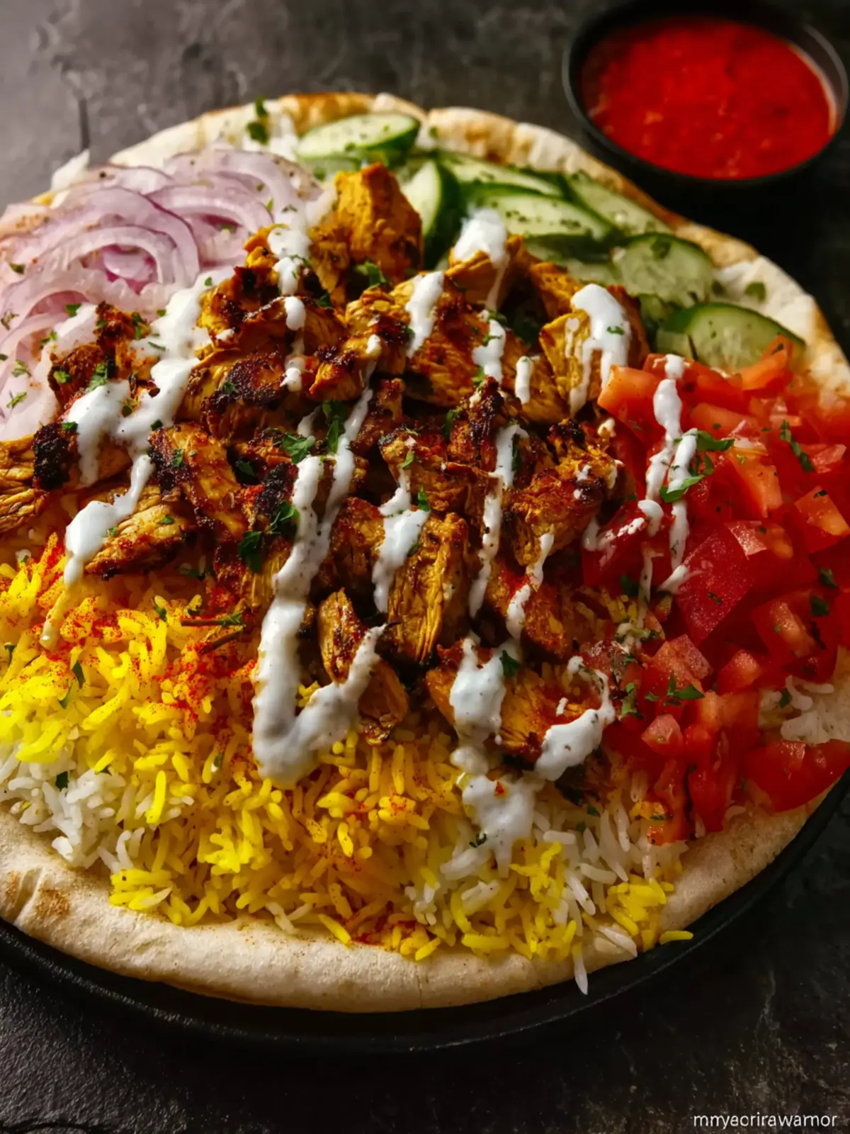 Halal Cart Chicken and Rice First Image