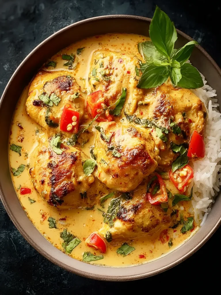 Creamy Coconut Milk Chicken First Image