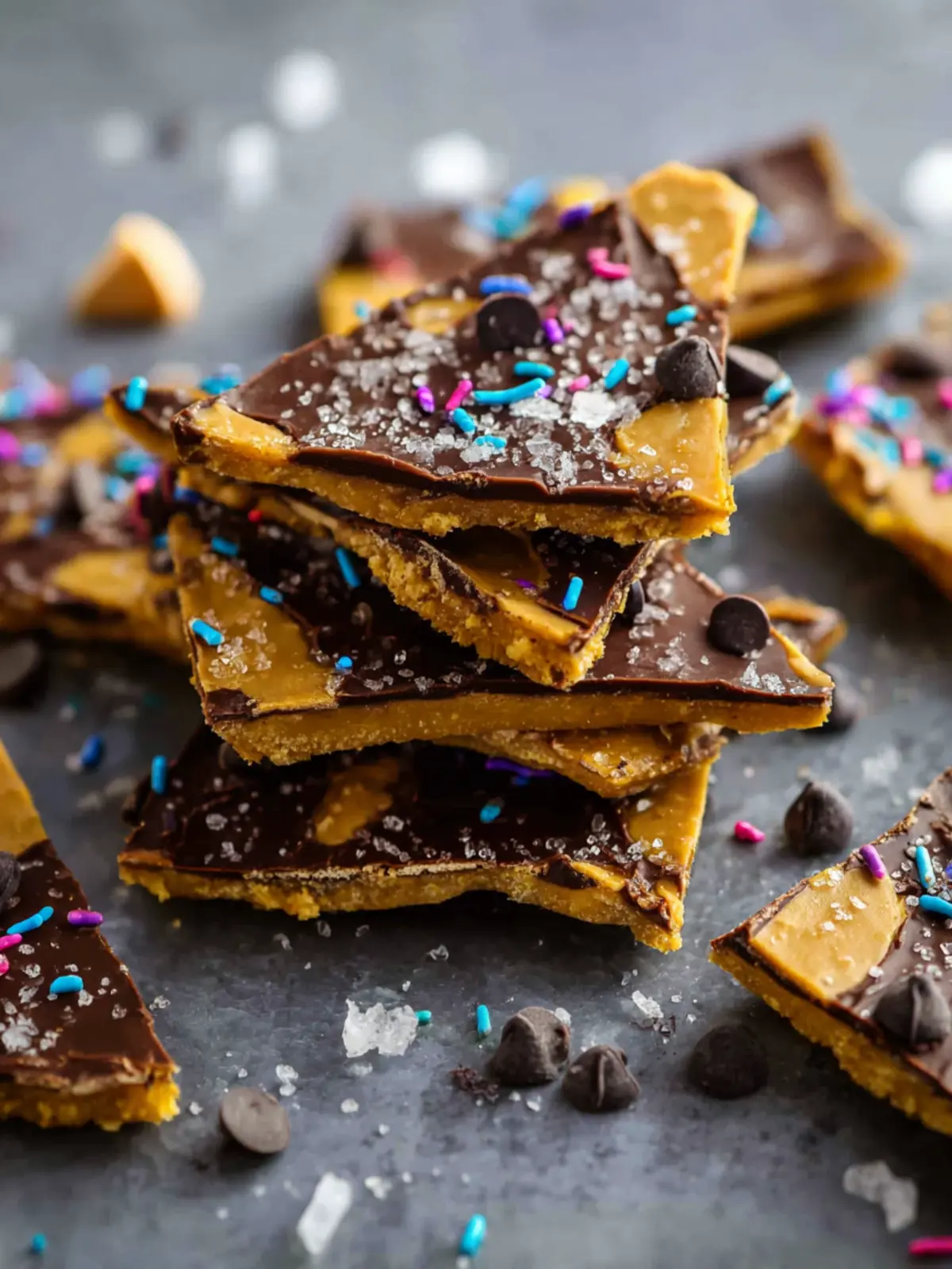 Healthy Cookie Dough Bark – Gluten Free First Image