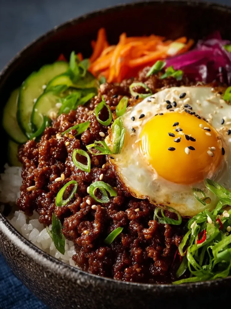 Korean Ground Beef Bowl First Image