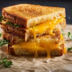 Air Fryer Grilled Cheese First Image