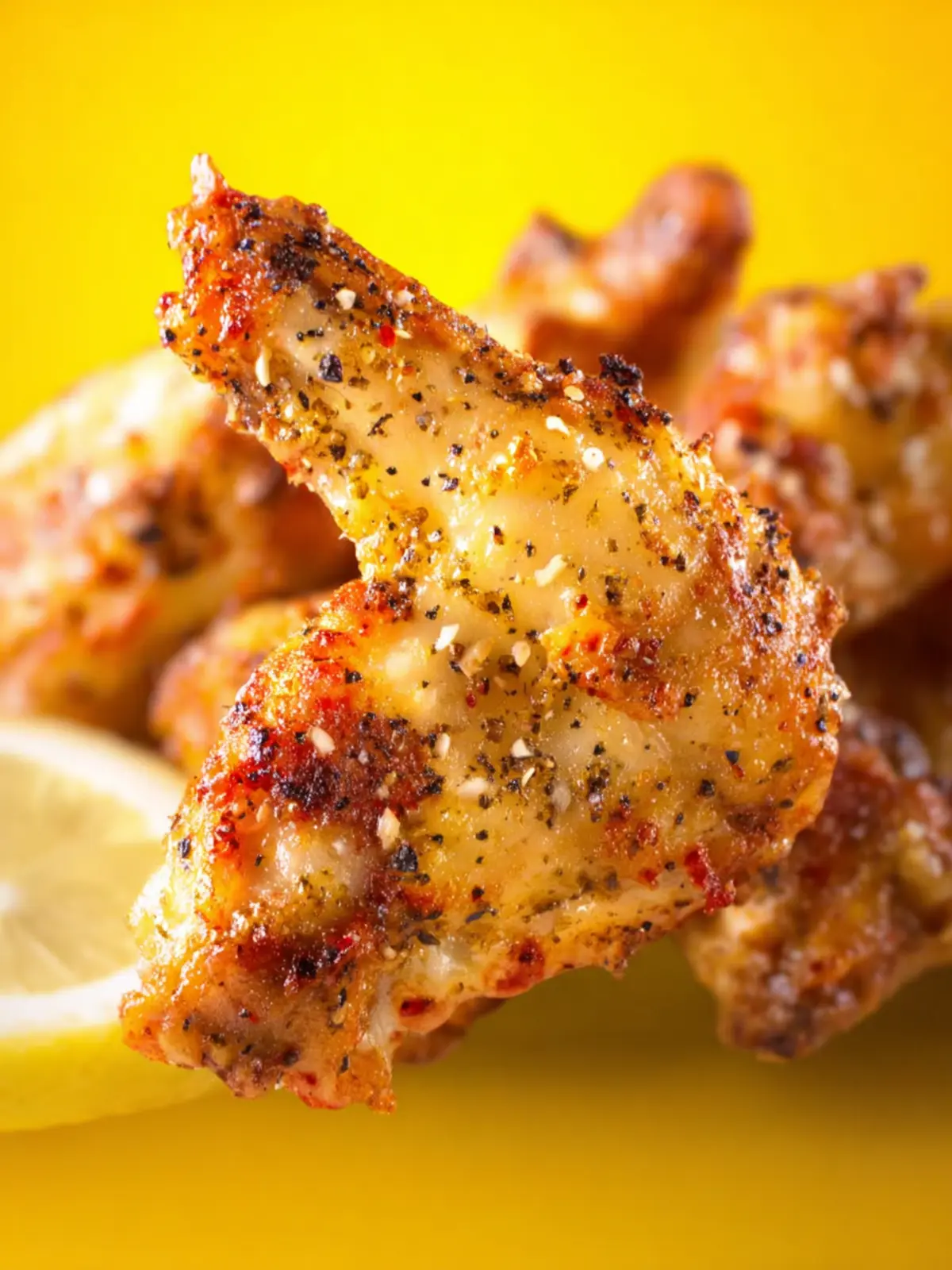 Air Fryer Lemon Pepper Wings First Image