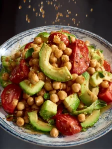 Avocado and Chickpea Salad First Image