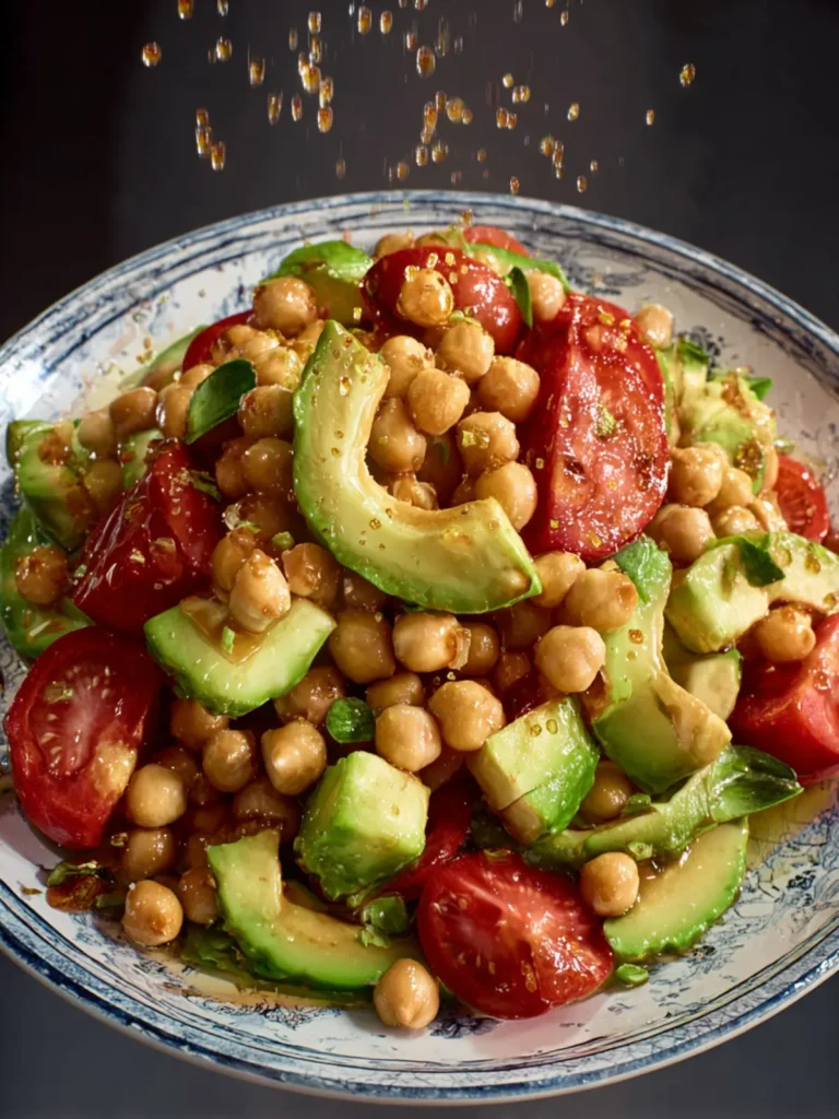 Avocado and Chickpea Salad First Image