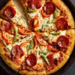 Cast Iron Skillet Pizza First Image