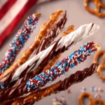 Chocolate Covered Pretzel Rods First Image