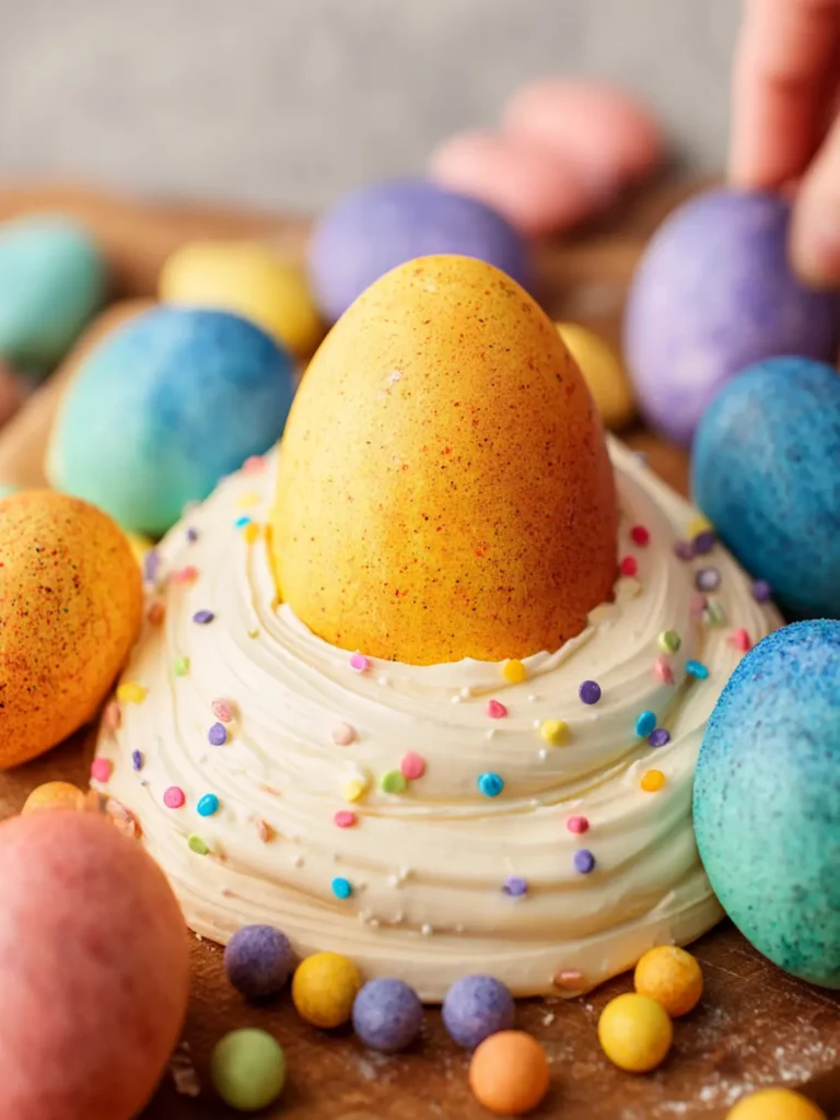 Easter Egg Frosting Board First Image