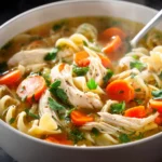 Rotisserie Chicken Noodle Soup First Image