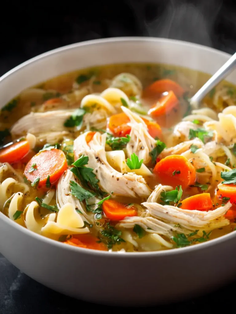 Rotisserie Chicken Noodle Soup First Image