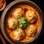 Soup Dumplings in Creamy Gochujang Sauce First Image
