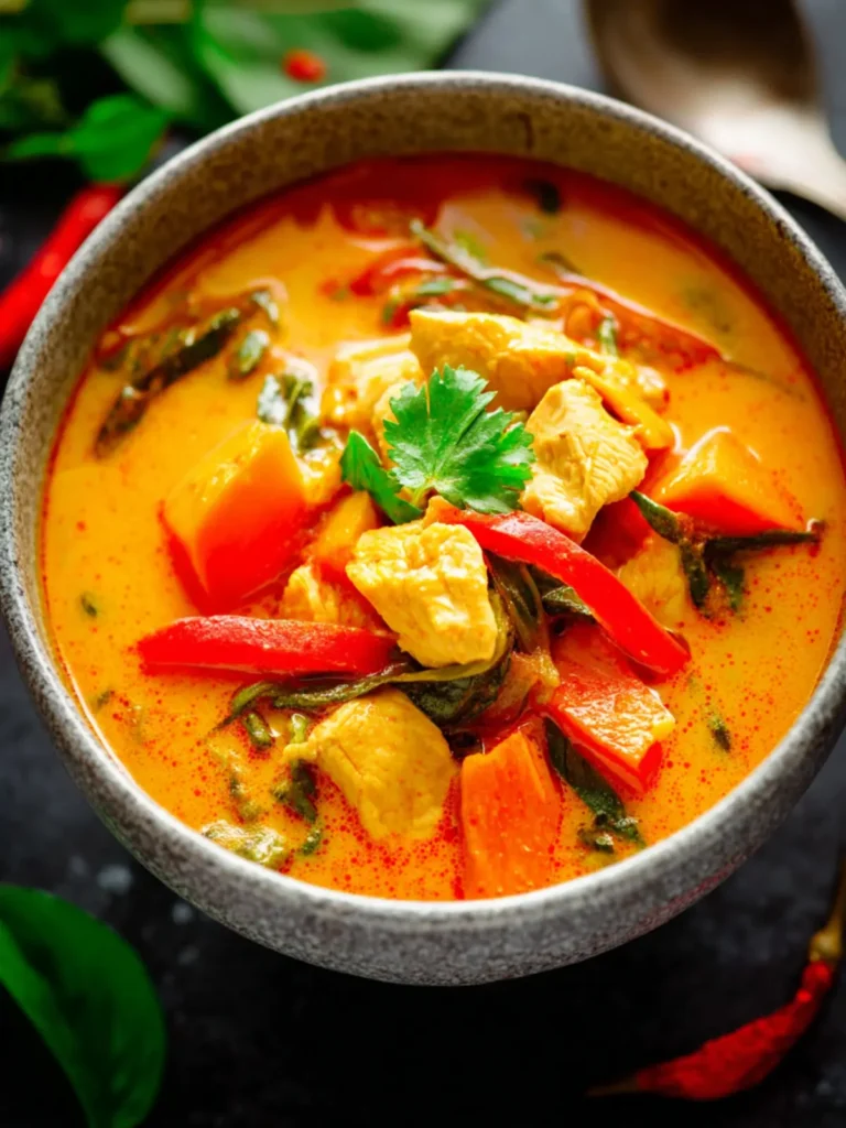 Thai Chicken Curry Soup First Image