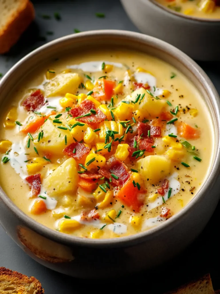 Ultimate Corn Chowder Recipe: Comfort in a Bowl First Image