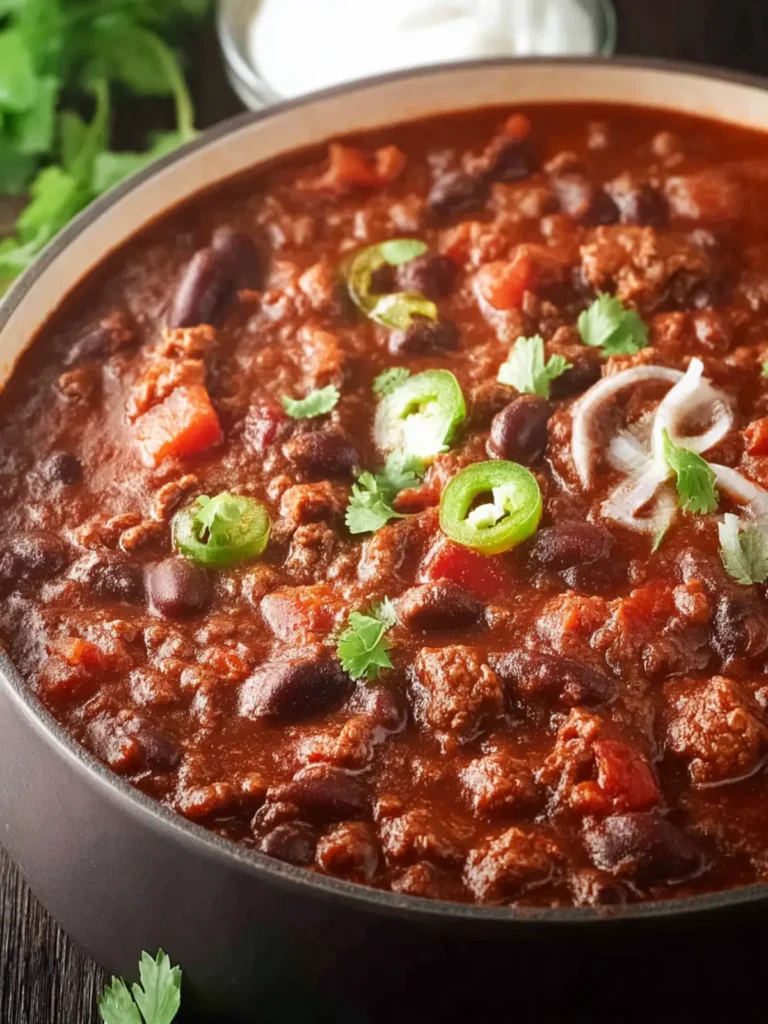 Beef Chili Recipe First Image