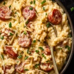 Beer Risotto with Sausage and Gouda First Image